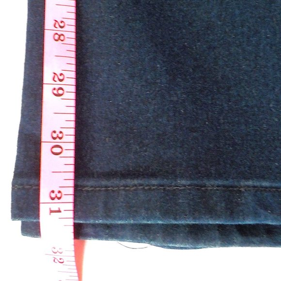 DG2 Diane Gilman Stretch Boot Cut Dark Wash Jeans Plus Size 22W - Picture 6 of 6